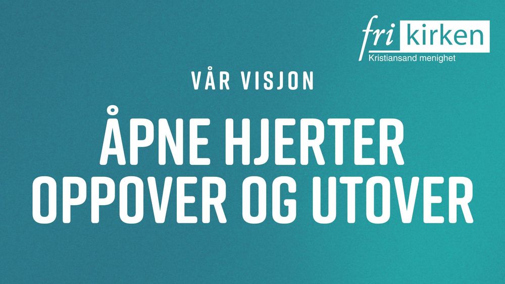 Velkommen til kirka vår!
