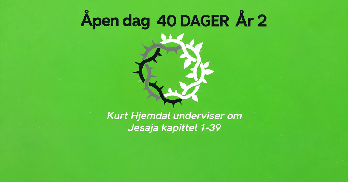 Åpen dag 40 dager, År 2