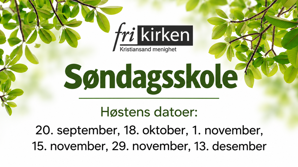Søndagsskole-oversikt