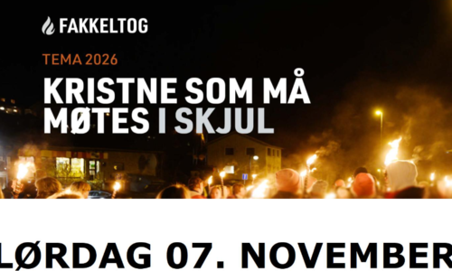 Fakkeltog for forfulgte kristne