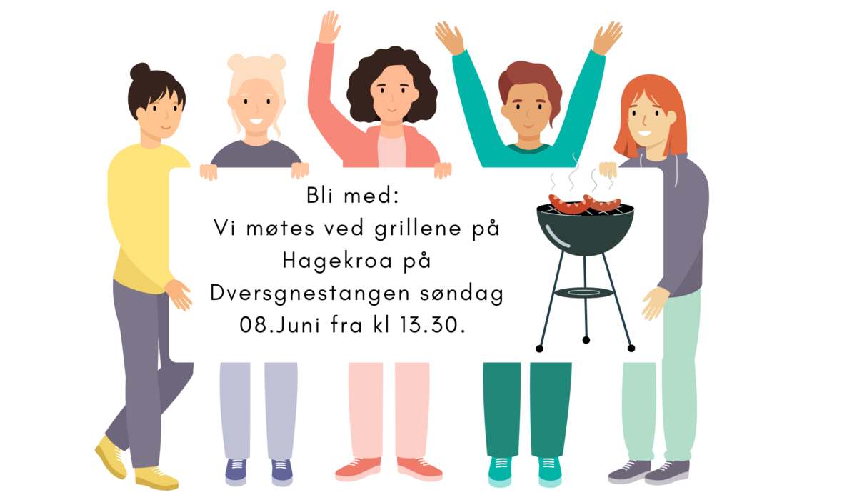 Østsida Sosialt: Bli med på grilling på Dvergsnestangen søndag 08.Juni fra kl 13.30
