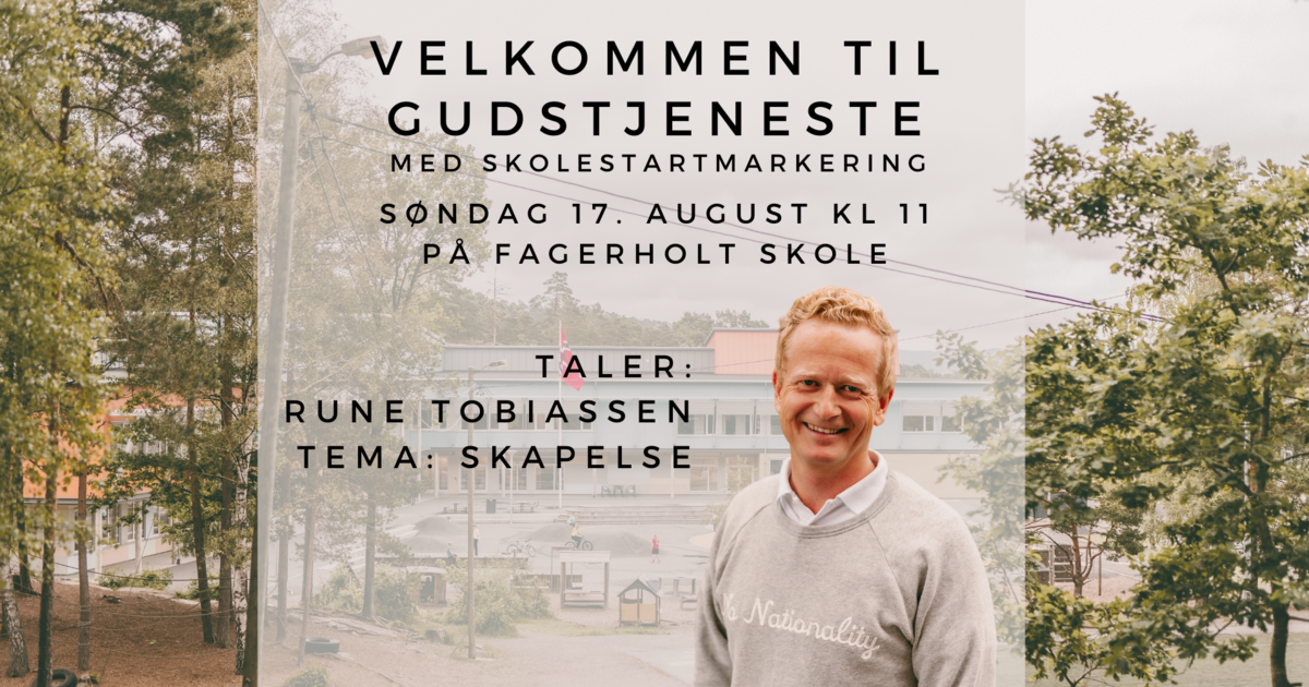 Gudstjeneste med skolestartmarkering 25