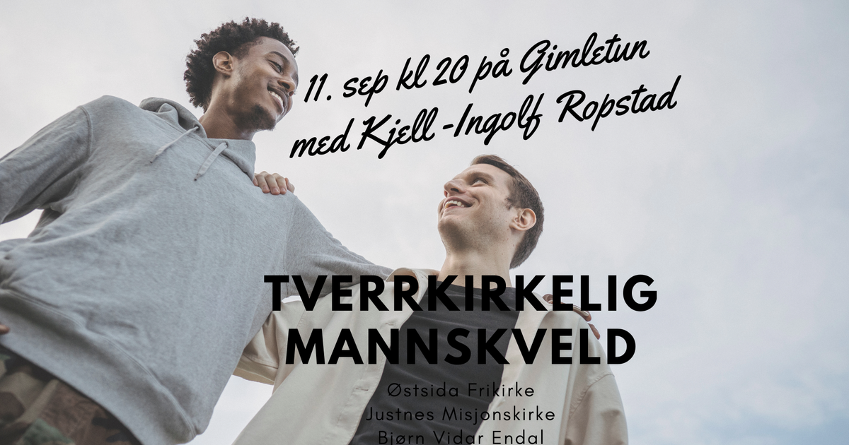 Tverrkirkelig mannskveld 11.09.25