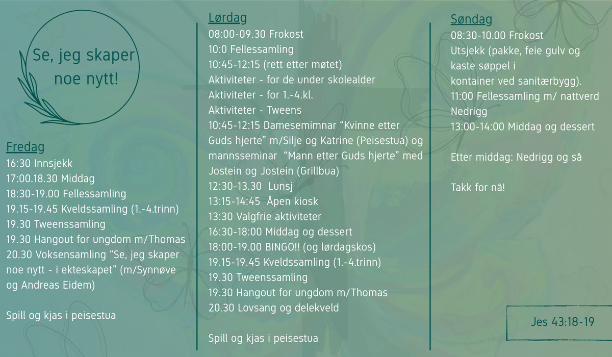 Menighetsweekend