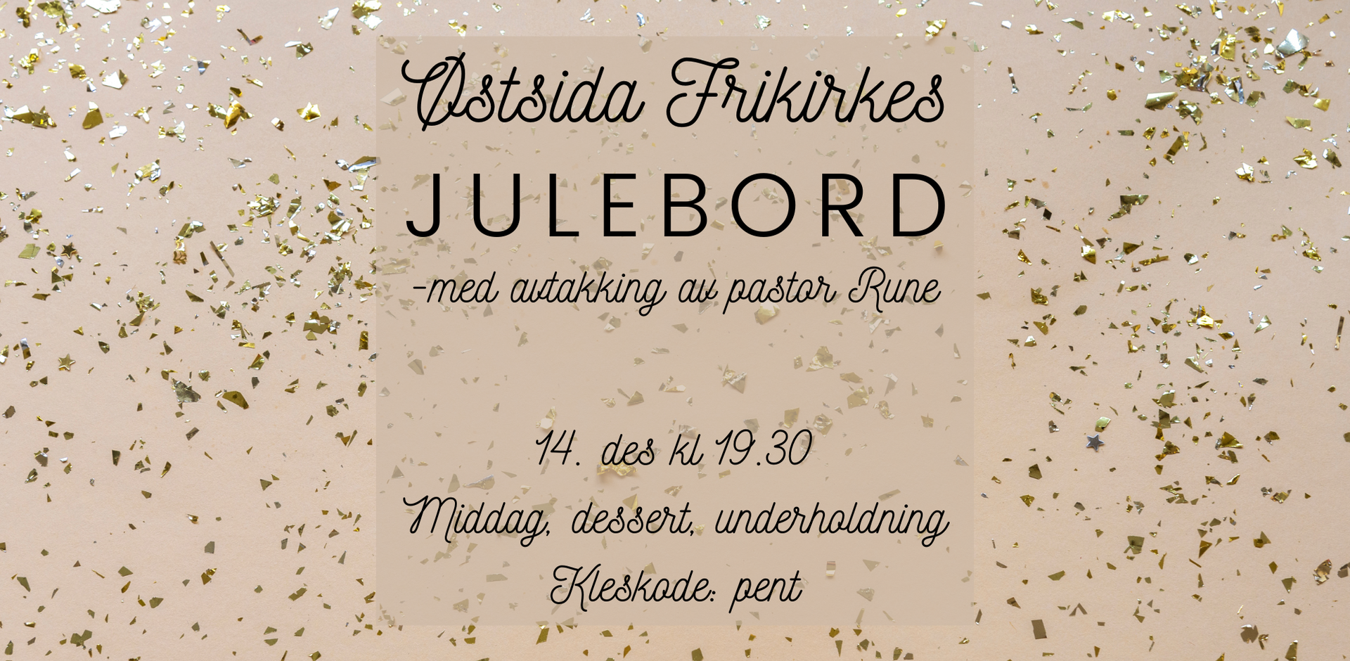 Østsidas julebord m/ avtakking av Rune 14. des