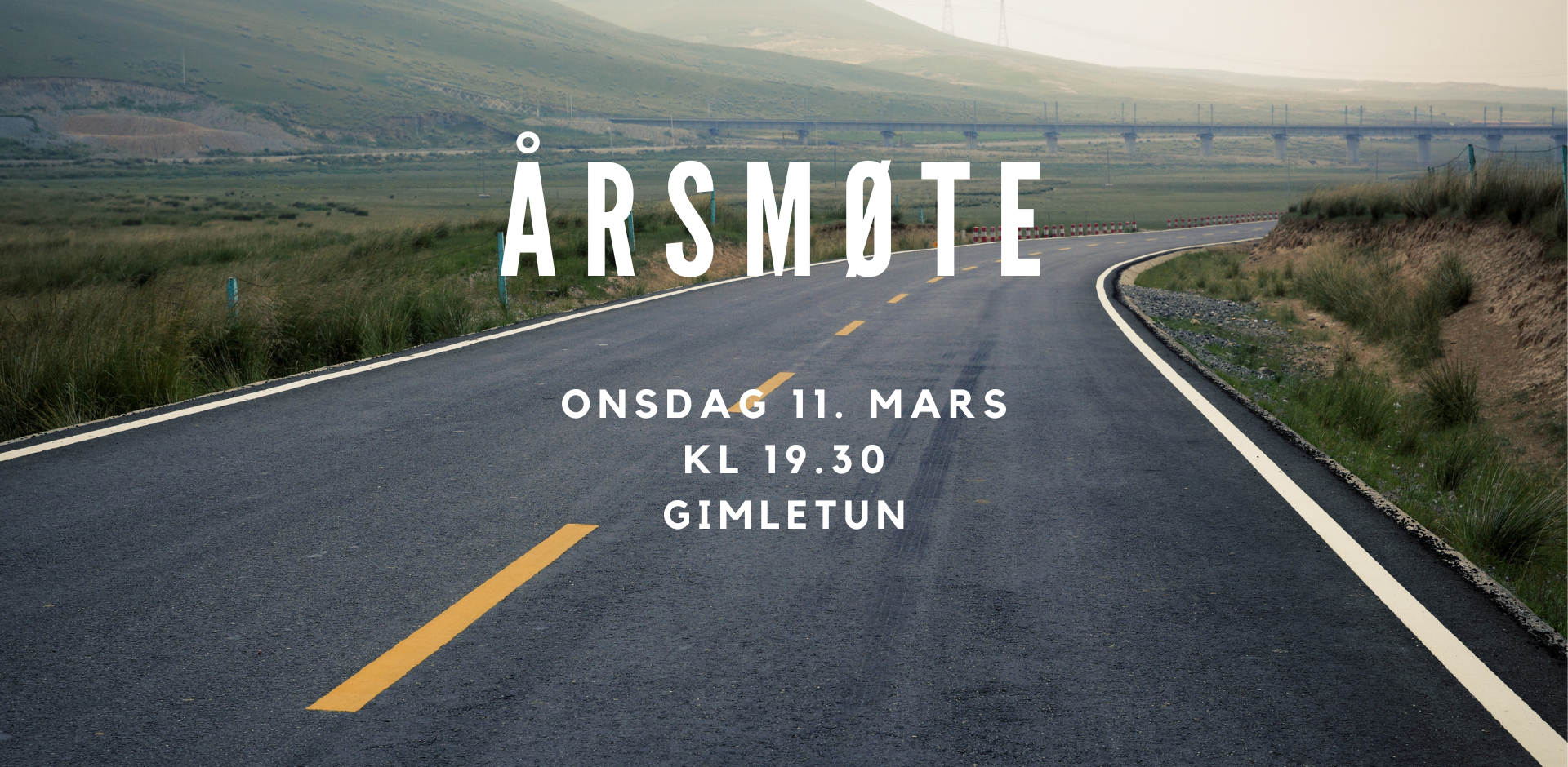 Årsmøte 2026 blir 11. mars kl 19.30 på Gimletun