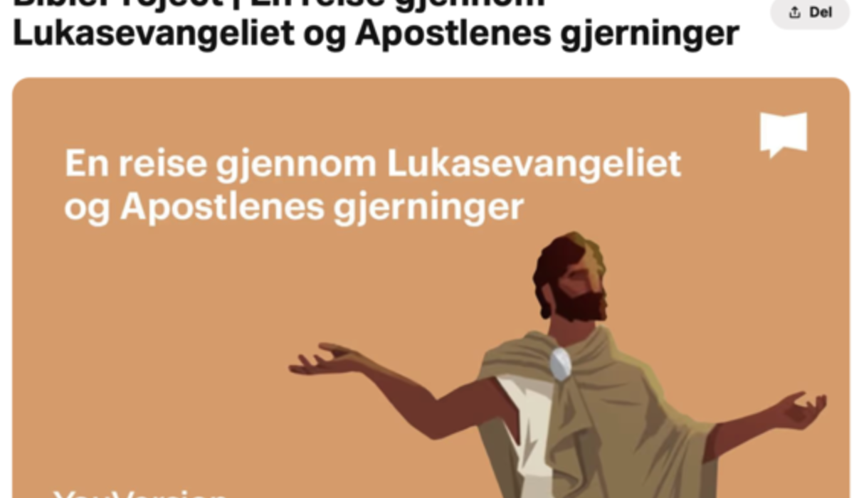 Følg Østsida Frikirke som min kirke på YouVersion- Bibelappen