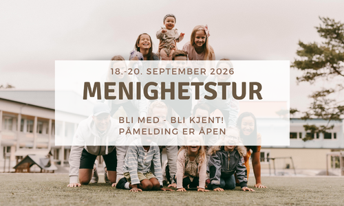 Påmelding til årets Menighetsweekend er åpen nå!