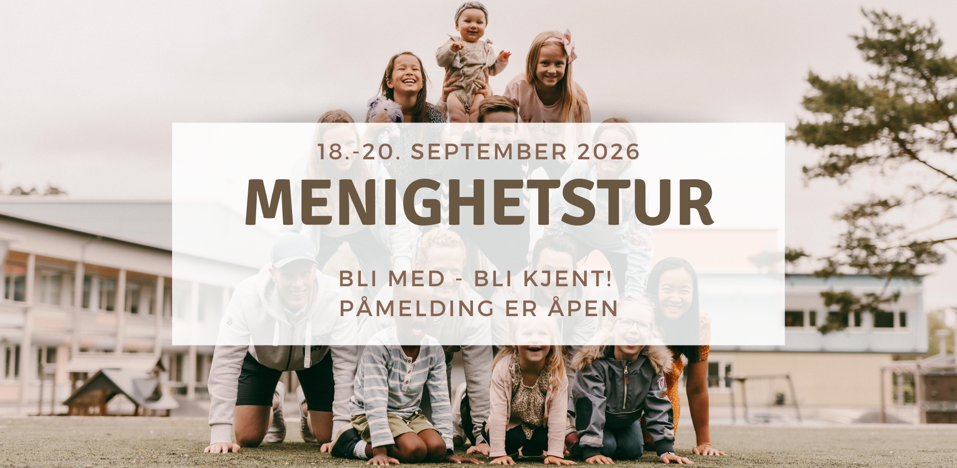 Påmelding til årets Menighetsweekend er åpen nå!