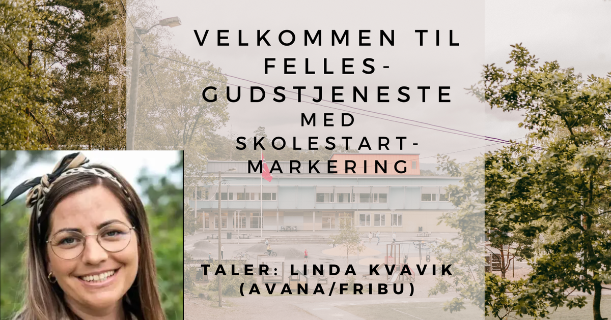Generasjonsgudstjeneste med skolestartmarkering