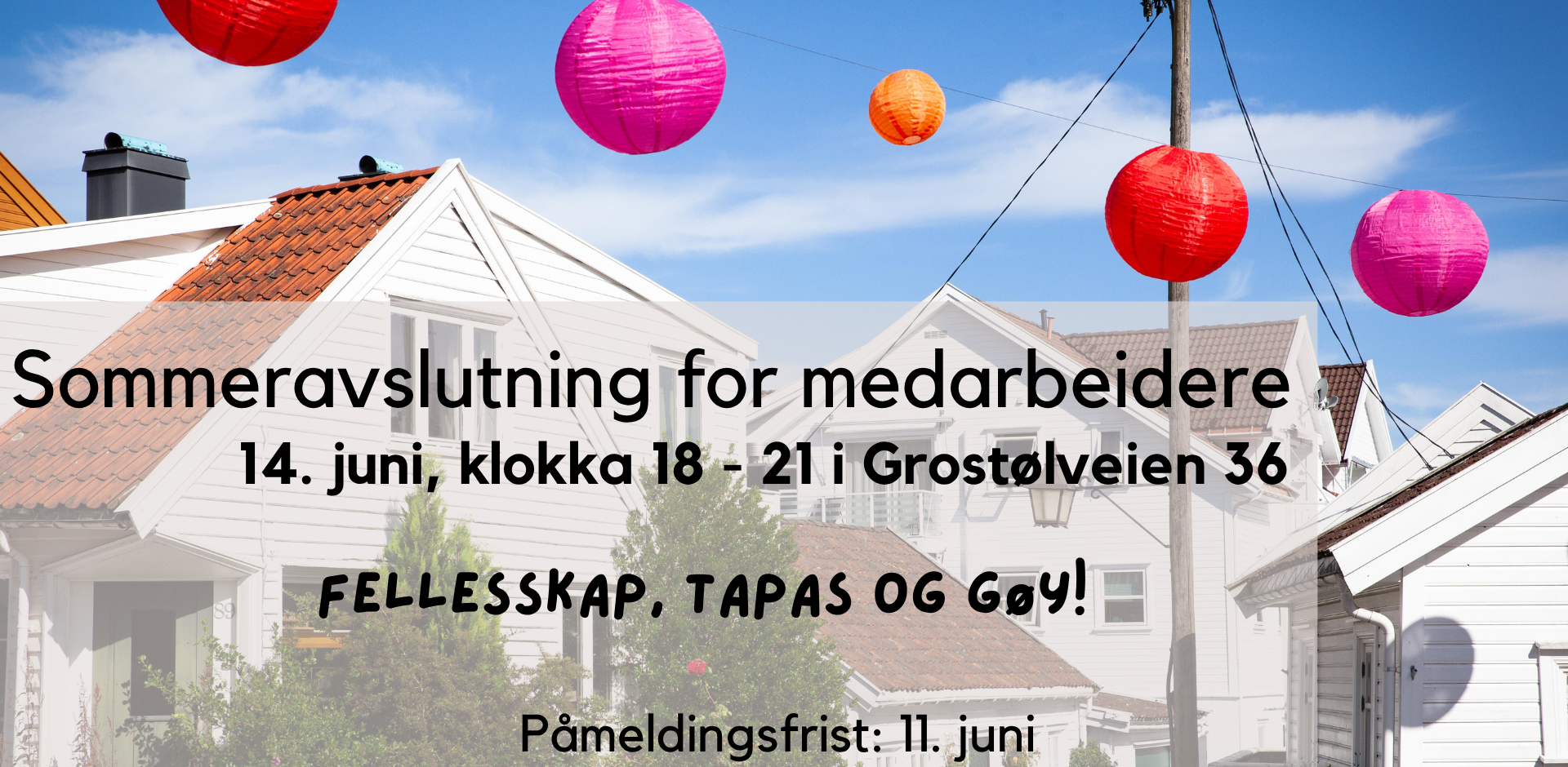 Sommeravslutning for medarbeidere