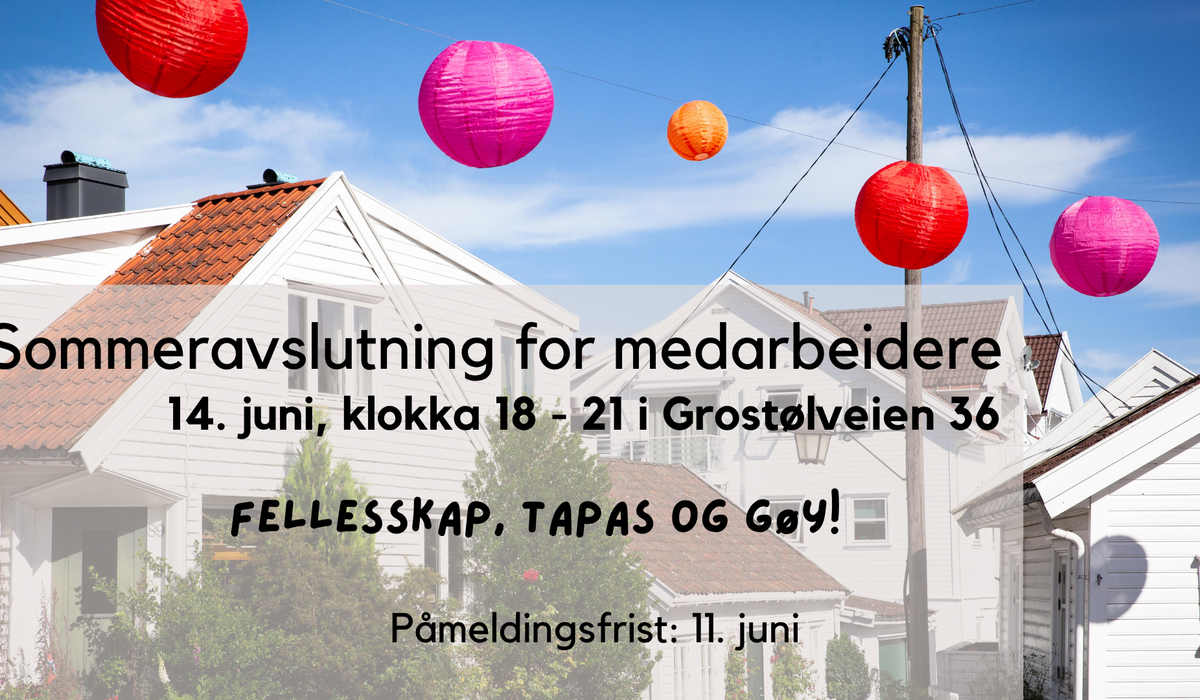 Sommeravslutning for medarbeidere