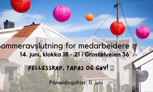 Sommeravslutning for medarbeidere