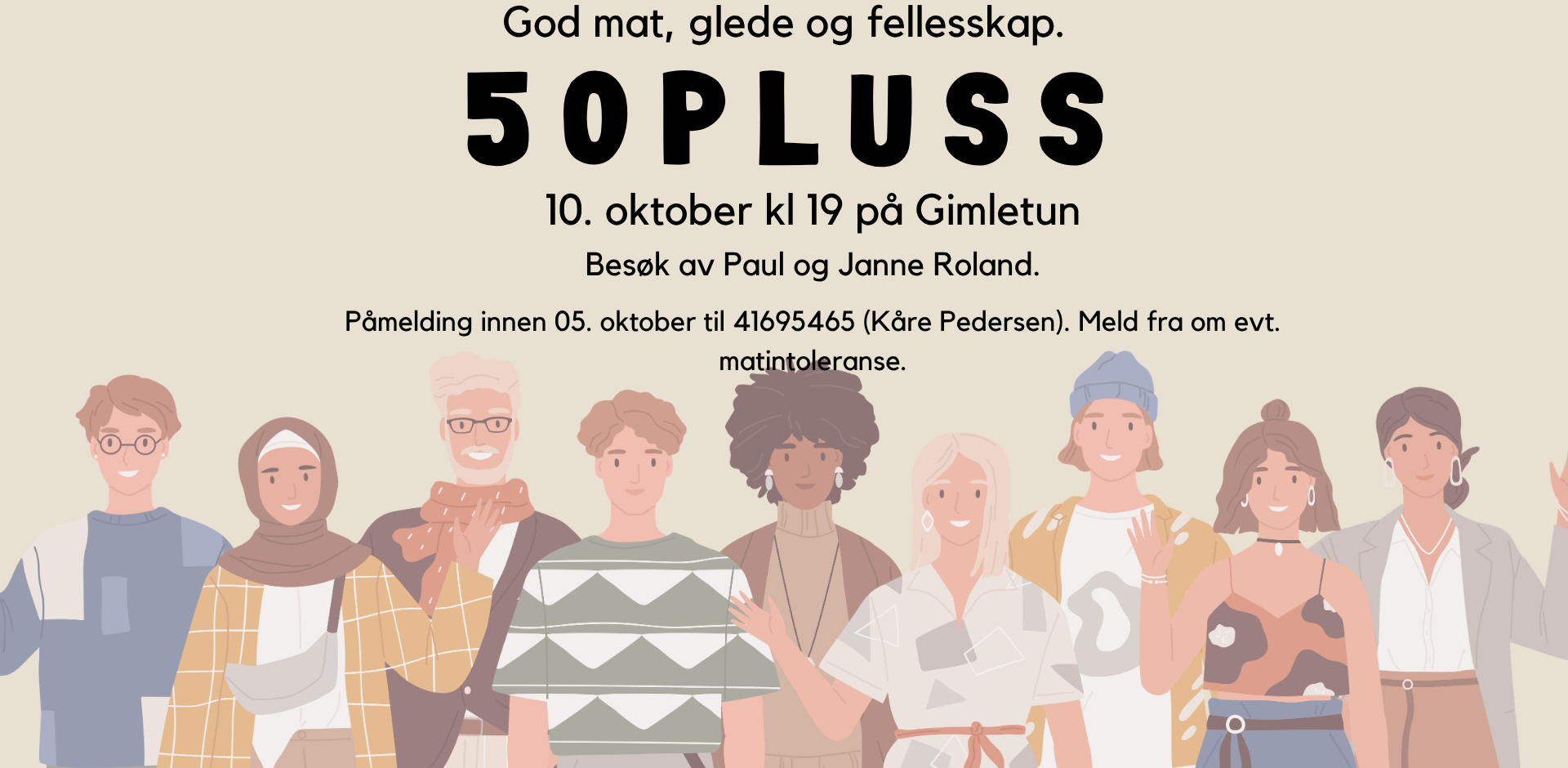 50 pluss 10. oktober