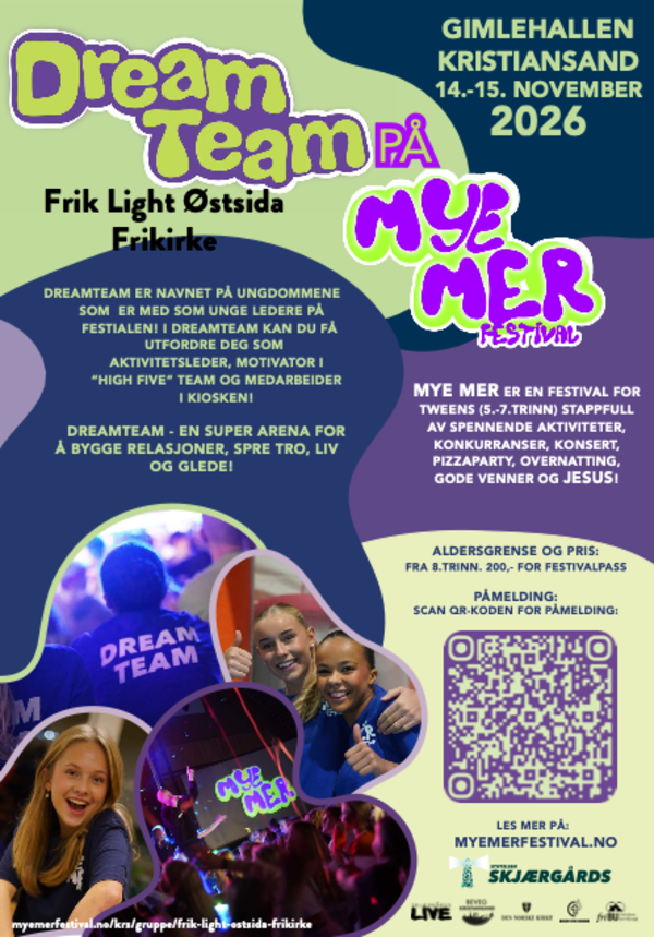 Mye Mer festival 14.-15. nov i Gimlehallen!
