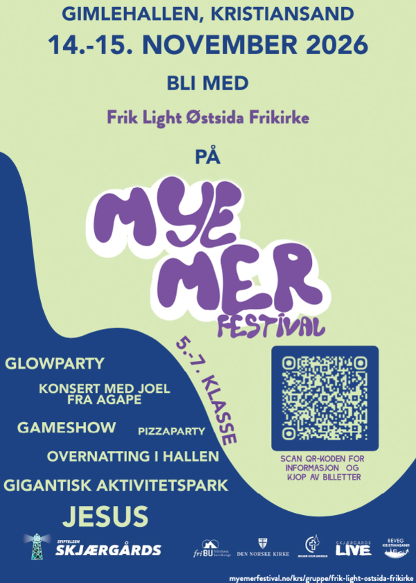 Mye Mer festival 14.-15. nov i Gimlehallen!