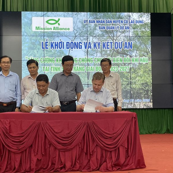 TĂNG CƯỜNG KHẢ NĂNG CHỐNG CHỊU VỚI BIẾN ĐỔI KHÍ HẬU TẠI HUYỆN CÙ LAO DUNG, TỈNH SÓC TRĂNG