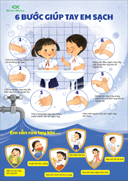 [Poster] Bộ poster Hỗ trợ thực hiện giảng dạy và Truyền thông nâng cao nhận thức