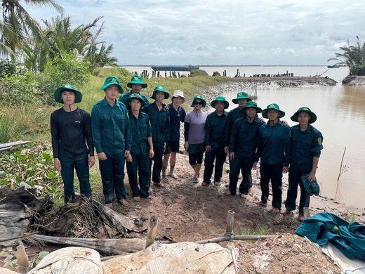 TÁI SINH XANH CÁC AO TÔM BỊ BỎ HOANG TẠI CÙ LAO DUNG