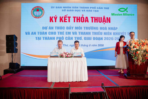 MỘT SỰ KHỞI ĐẦU MỚI CHO GIÁO DỤC HÒA NHẬP TẠI CẦN THƠ