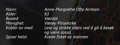 Bli bedre kjent med Anne-Margrethe Ofte Arntsen