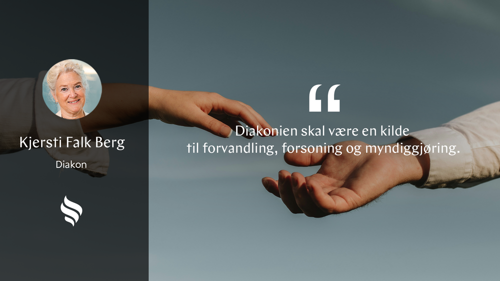 Diakoni er ikke veldedighet