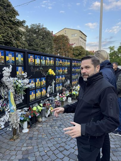 Historisk pinsemøte i Ukraina