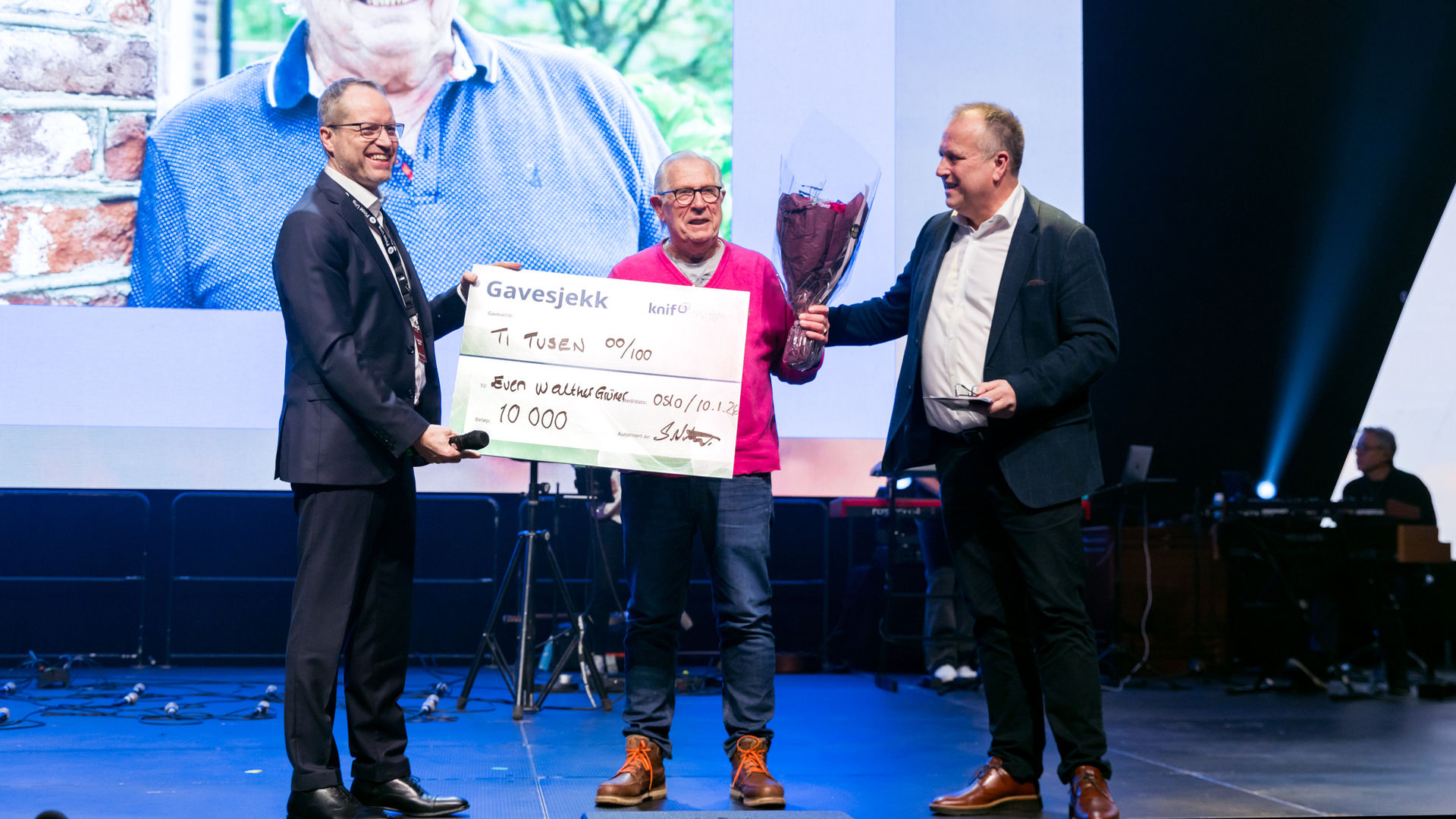 Ildsjelprisen til Europamisjonær Even Walther Grüner