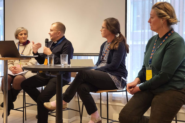 Panelsamtale etter innlegg fra Finnset, Stålsett og Sandvig