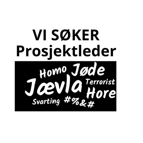 Ledig stilling i antirasistisk prosjekt