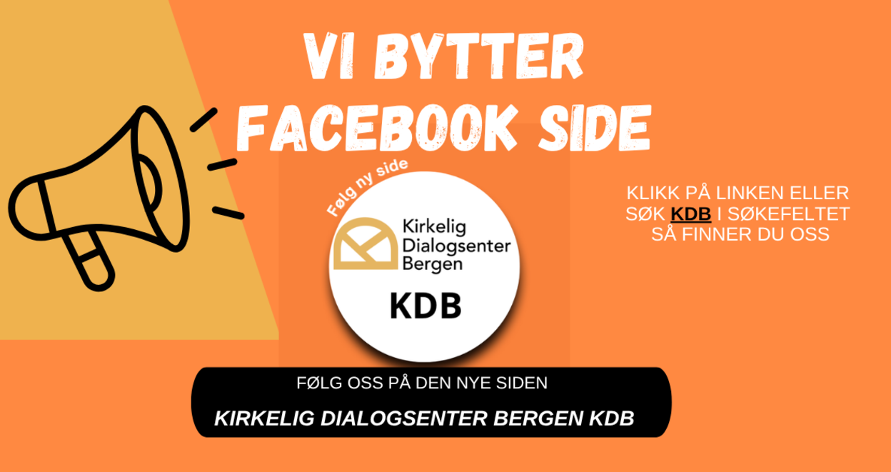 Vi bytter Facebook-side!!!!!