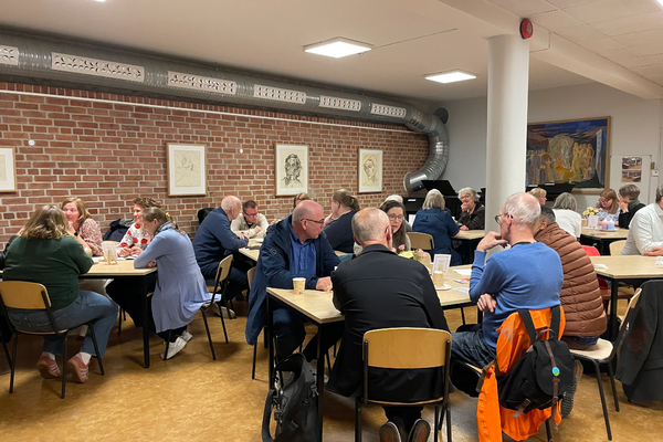 Deltakerne på nettverksmøtet hadde mange spørsmål og tanker å ta med seg inn i gruppesamtalene som rundet av kvelden.