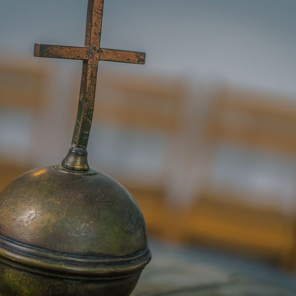 Jesu dåp. Far, Sønn og og Ånd sammen for å gi oss retferdighet