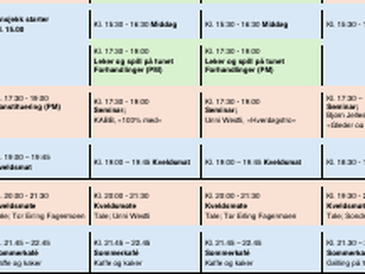 Program Sommerfestivalen