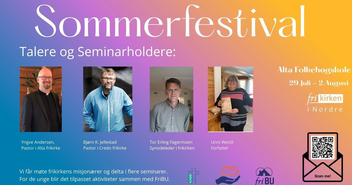Noen av talene under Sommerfestivalen i Alta