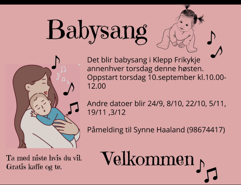Babysang hausten 2026