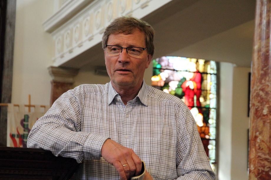 Pastor Vidar fra Porsgrunn forteller om John Wesley og om sin egen troshistorie.