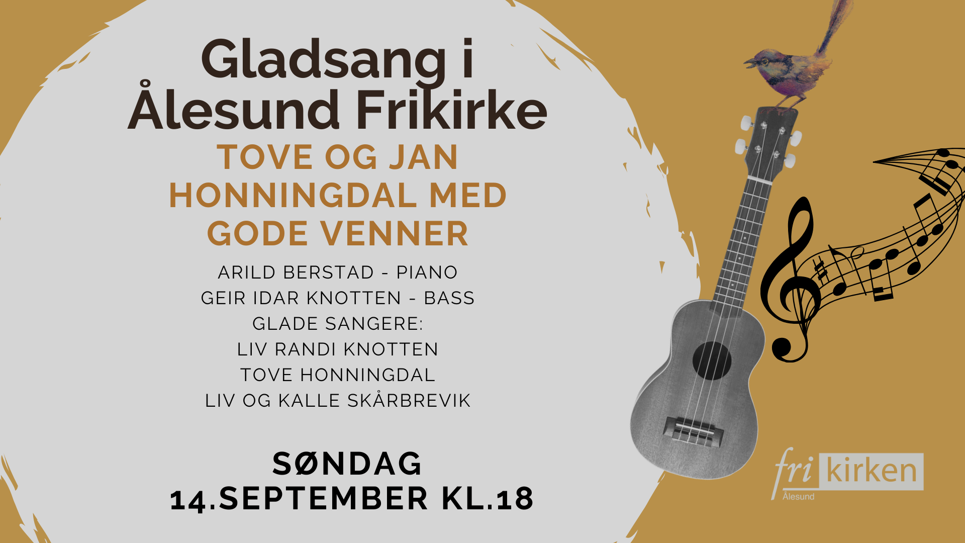 Gladsang 14.september