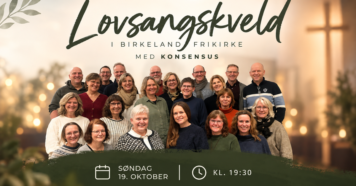 Lovsangskveld med Konsensus