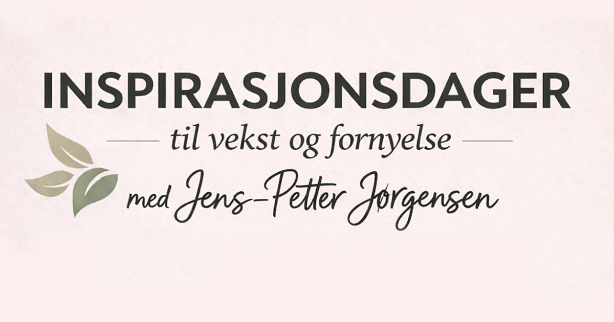 Inspirasjonsdager med Jens-Petter Jørgensen