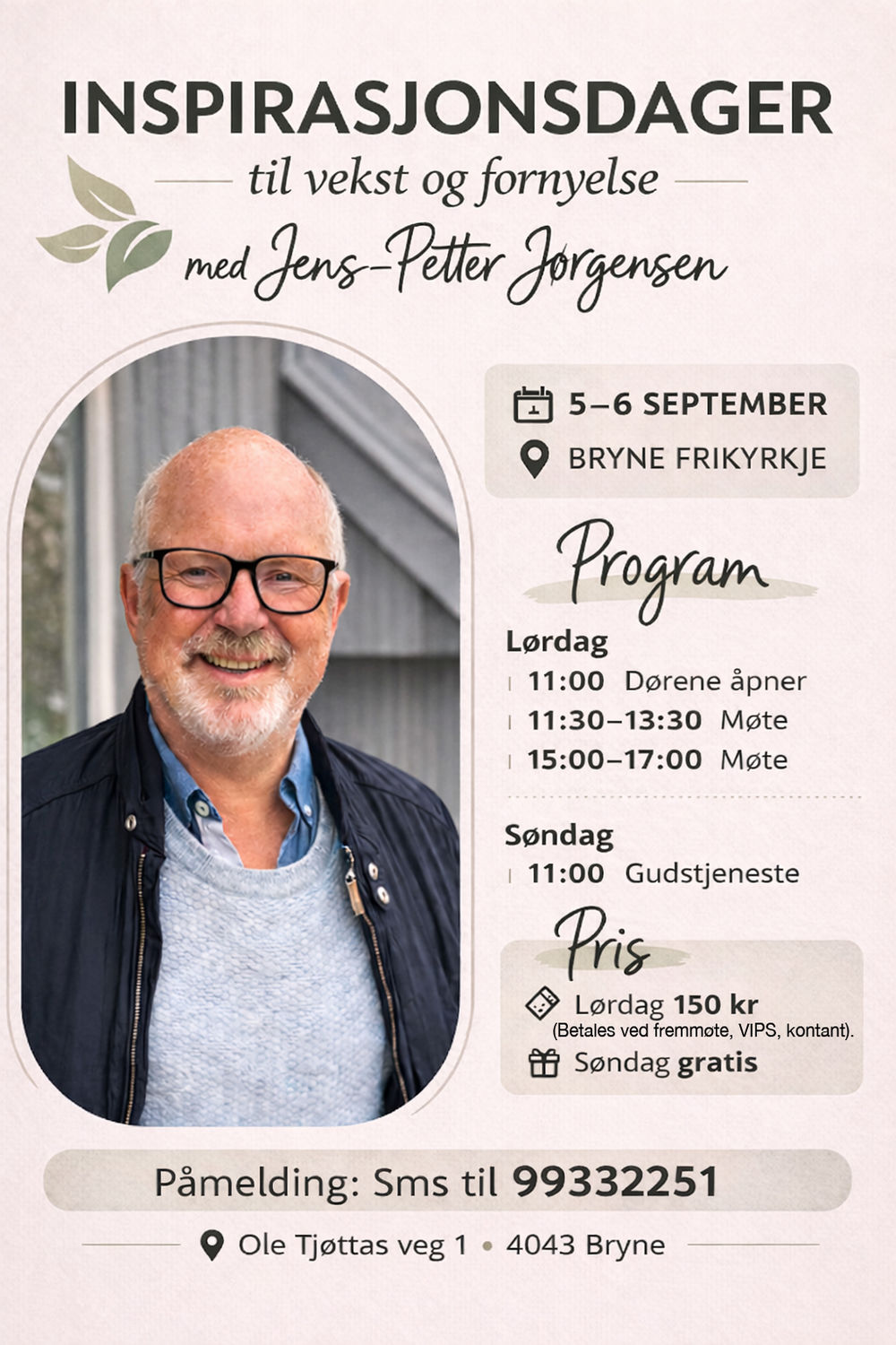 Inspirasjonsdager med Jens-Petter Jørgensen