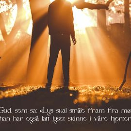 Tale av Lars Aksel Teistedal 05.01.25: Han har også latt lyset skinne i våre hjerter