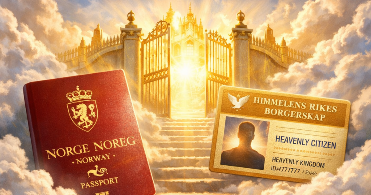 Tale av Unni Westli 22.03.26 Borgerrett i himmelen