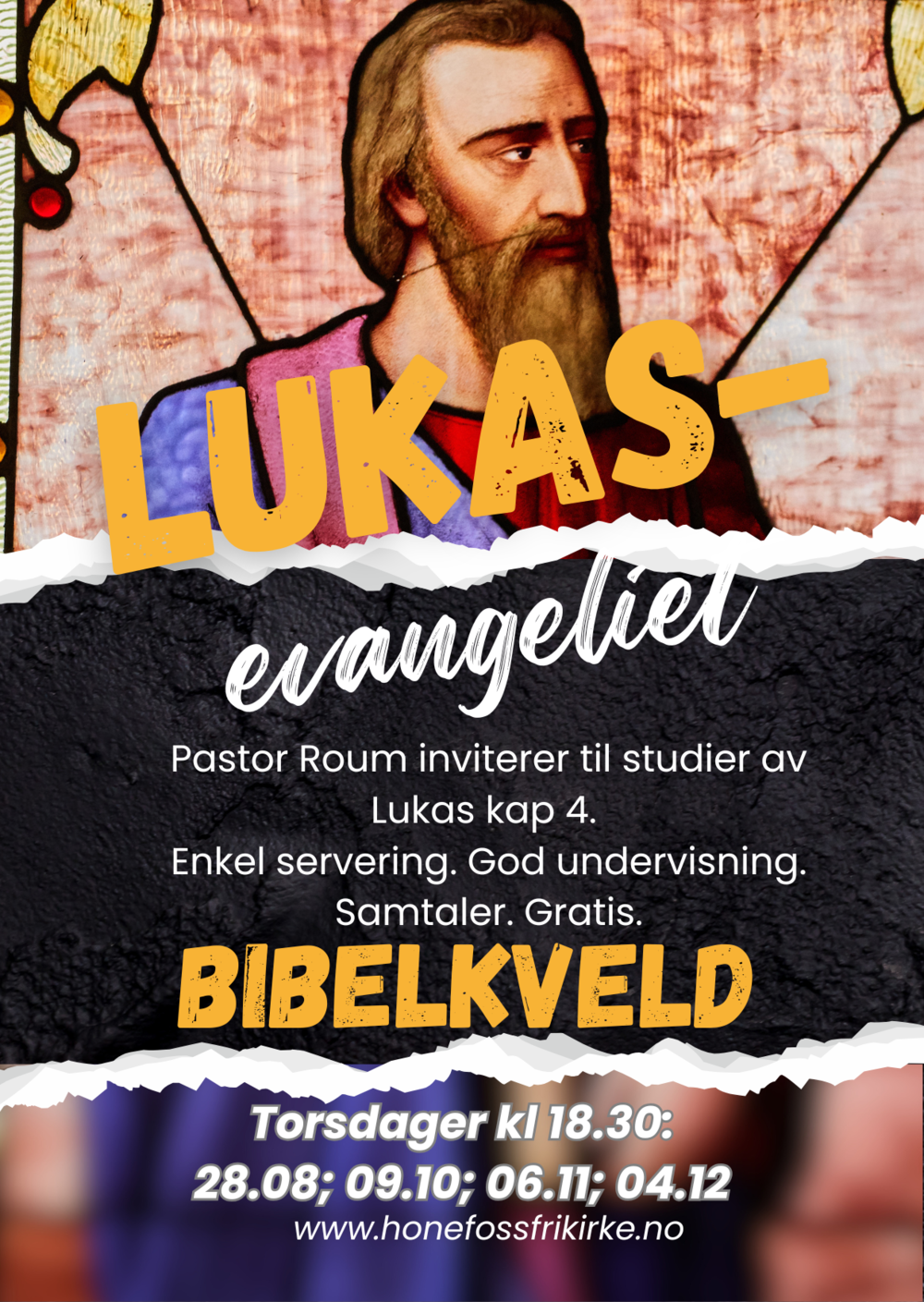 Velkommen til kirken vår