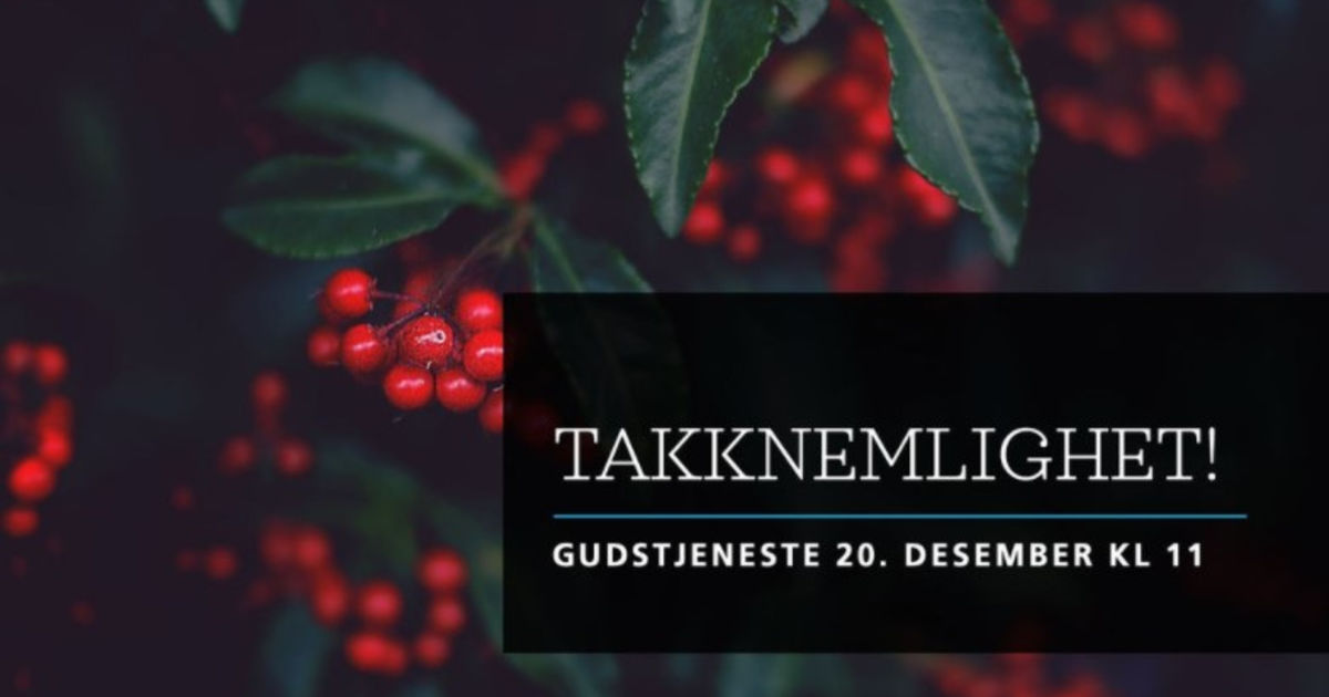 Takknemlighet