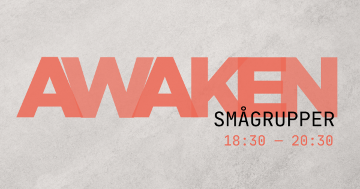 AWAKEN - SMÅGRUPPER