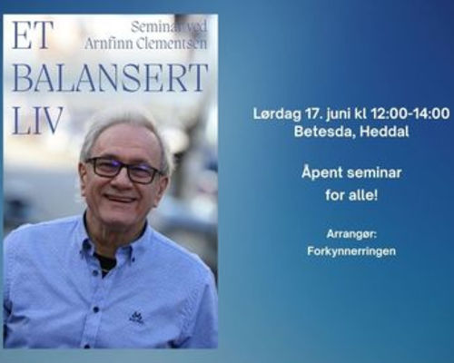Åpent seminar i Betesda Heddal