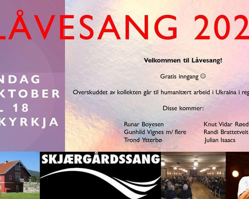 Låvesang 2023 i Låvekyrkja