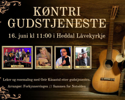 Køntrigudstjeneste i Heddal Låvekyrkje