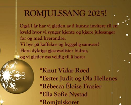 Romjulssang I Misjonskirken